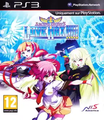 Arcana Heart 3 - Love Max!!!!! (USA) (v1.01) (Disc) (Update) box cover front